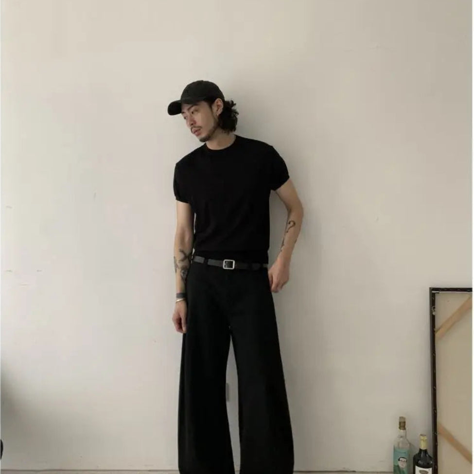 CASUAL LOOSE FITTING DRESS PANTS image 4