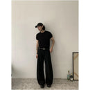 CASUAL LOOSE FITTING DRESS PANTS image 4