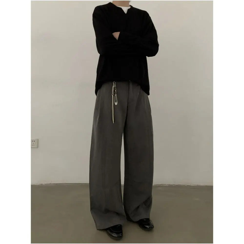 CASUAL LOOSE FITTING DRESS PANTS image 5
