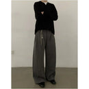 CASUAL LOOSE FITTING DRESS PANTS image 5