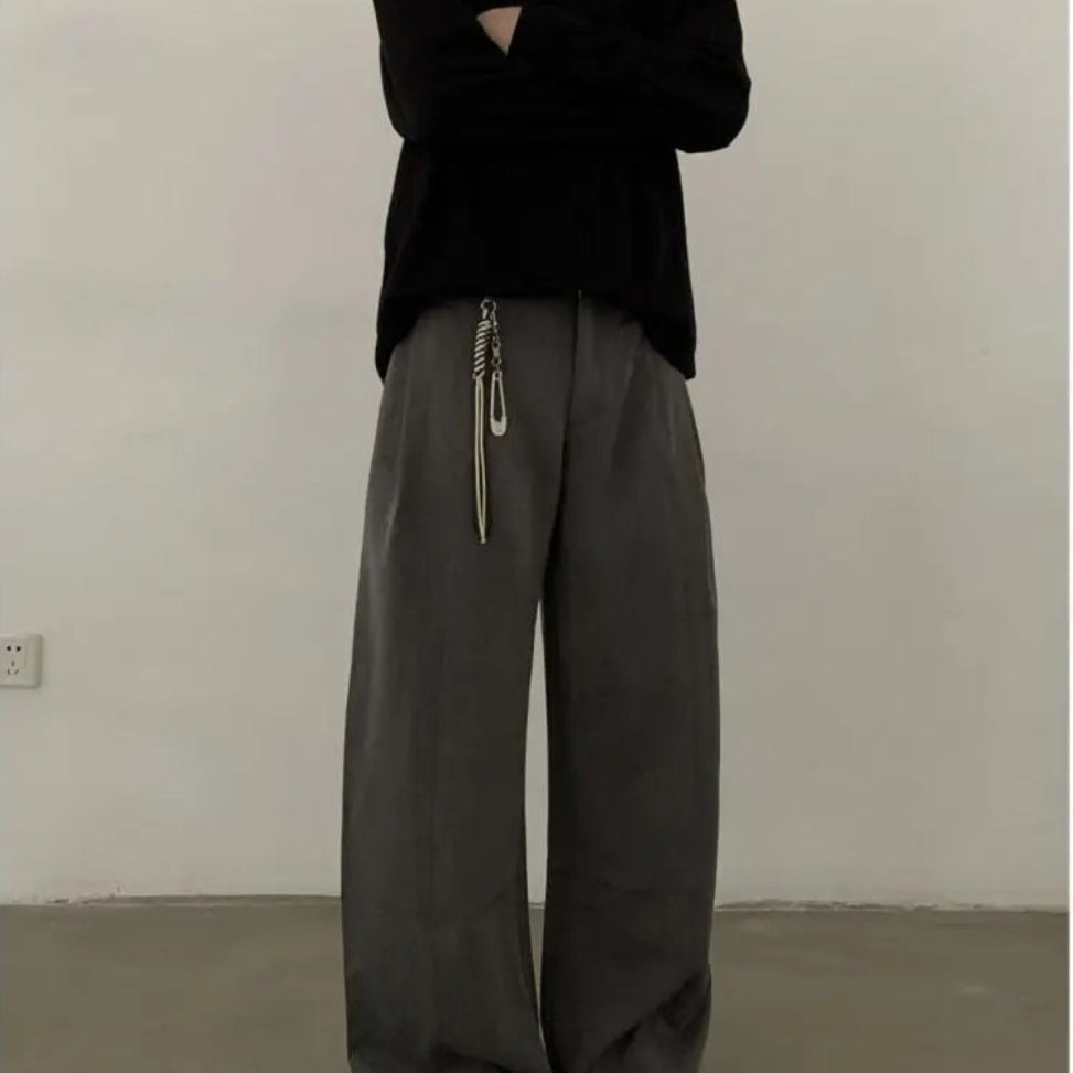 CASUAL LOOSE FITTING DRESS PANTS image 5