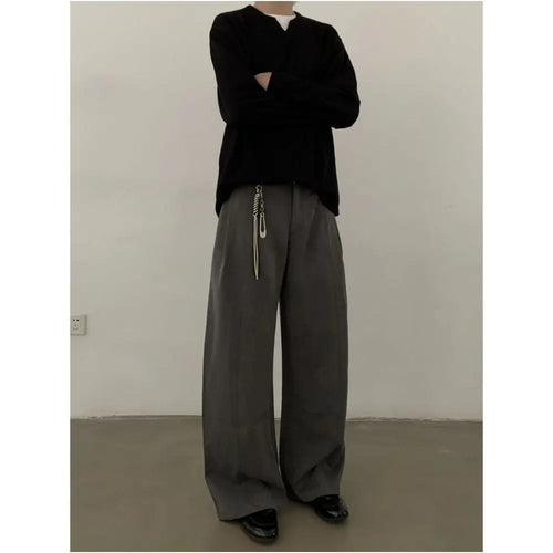 CASUAL LOOSE FITTING DRESS PANTS image 5