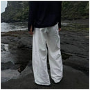 LOOSE FITTING WIDE LEG LINEN TROUSERS image 3