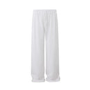 LOOSE FITTING WIDE LEG LINEN TROUSERS image 5