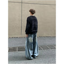 VINTAGE STYLE LOOSE RELAXED FIT KNIT TOP image 5