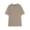 SOLID COLOR LOOSE FIT CREW NECK T SHIRT image 5