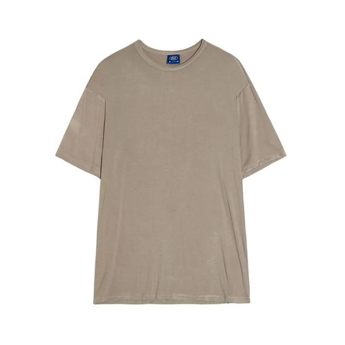 SOLID COLOR LOOSE FIT CREW NECK T SHIRT image 5