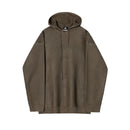 HOODED KNIT PULLOVER SWEATSHIRT image 5