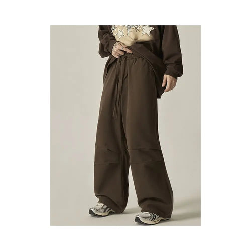 LOOSE FIT WIDE LEG PARACHUTE PANTS image 2