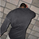 DISTRESSED CREW NECK LONGSLEEVE T SHIRT image 5