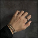 TITANIUM STEEL DOUBLE LAYER BRACELET image 3