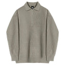 HALF ZIP PULLOVER LONG SLEEVE SWEATER image 4