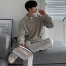 HALF ZIP PULLOVER LONG SLEEVE SWEATER Mrcyc