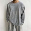 LIGHTWEIGHT KNITTED LONG SLEEVE BASE TEE URBANCLANS