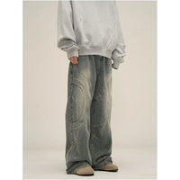 DECONSTRUCTED TAILORED STREET JEANS