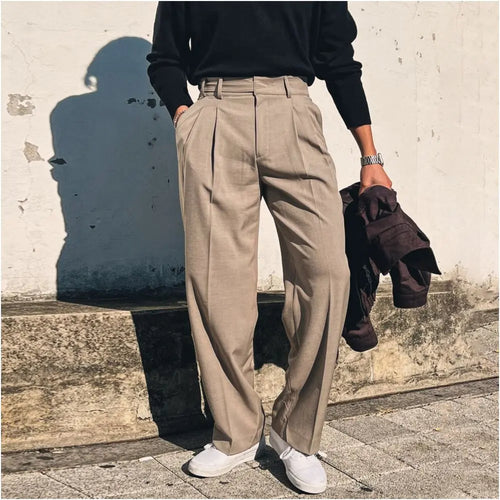 FLOWY WIDE LEG DRESS TROUSERS URBANCLANS