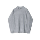 MRCYC Men s Sweater Autumn Winter Korean Style Loose Fit Trendy Lazy Style Solid Color Crew Neck Long Sleeve Pullover Knit Sweater image 5