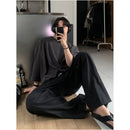 Bishe Round Neck Casual Short Sleeve T Shirt Lazy Trendy Summer New Fashionable Versatile Comfortable Cotton Top Thin T Shirt image 2