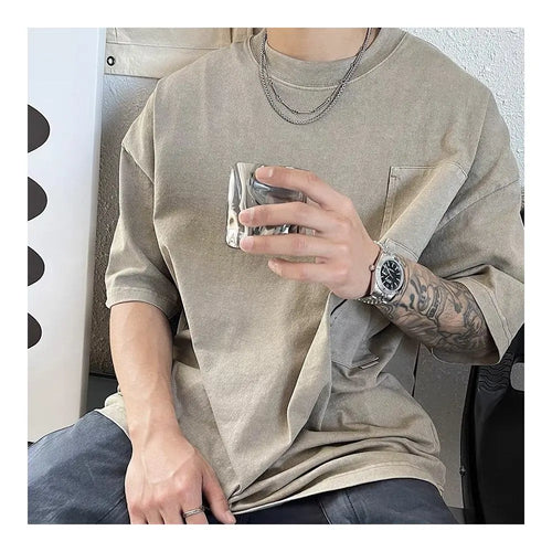 SAZ Original Design Double Layer Titanium Steel Necklace Delicate Men s Style High End Japanese Retro Versatile Trendy Bamboo Chain image 2