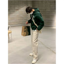 MRCYC Hooded Sweatshirt Spring Autumn High End Top Korean Style Loose Fit Trendy Men s Pullover Jacket image 4