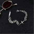 Carmen Light Luxury Cross Diamond Double layer Bracelet Trendy Men Ins Niche Design Hip Hop Simple Versatile Accessories Women image 1