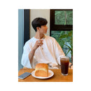 Summer round neck white short sleeved top with three quarter sleeves versatile Korean version Dongdaemun men s clothing lazy feeling image 0