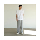 MRCYC pants men s spring and autumn Korean trend wide leg sweatpants pure cotton loose gray sports pants casual pants image 2