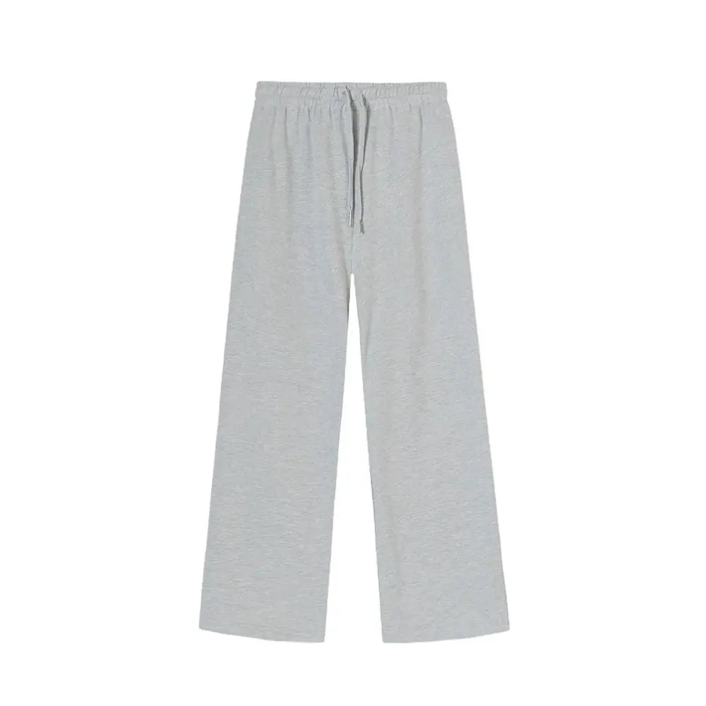 MRCYC pants men s spring and autumn Korean trend wide leg sweatpants pure cotton loose gray sports pants casual pants image 5